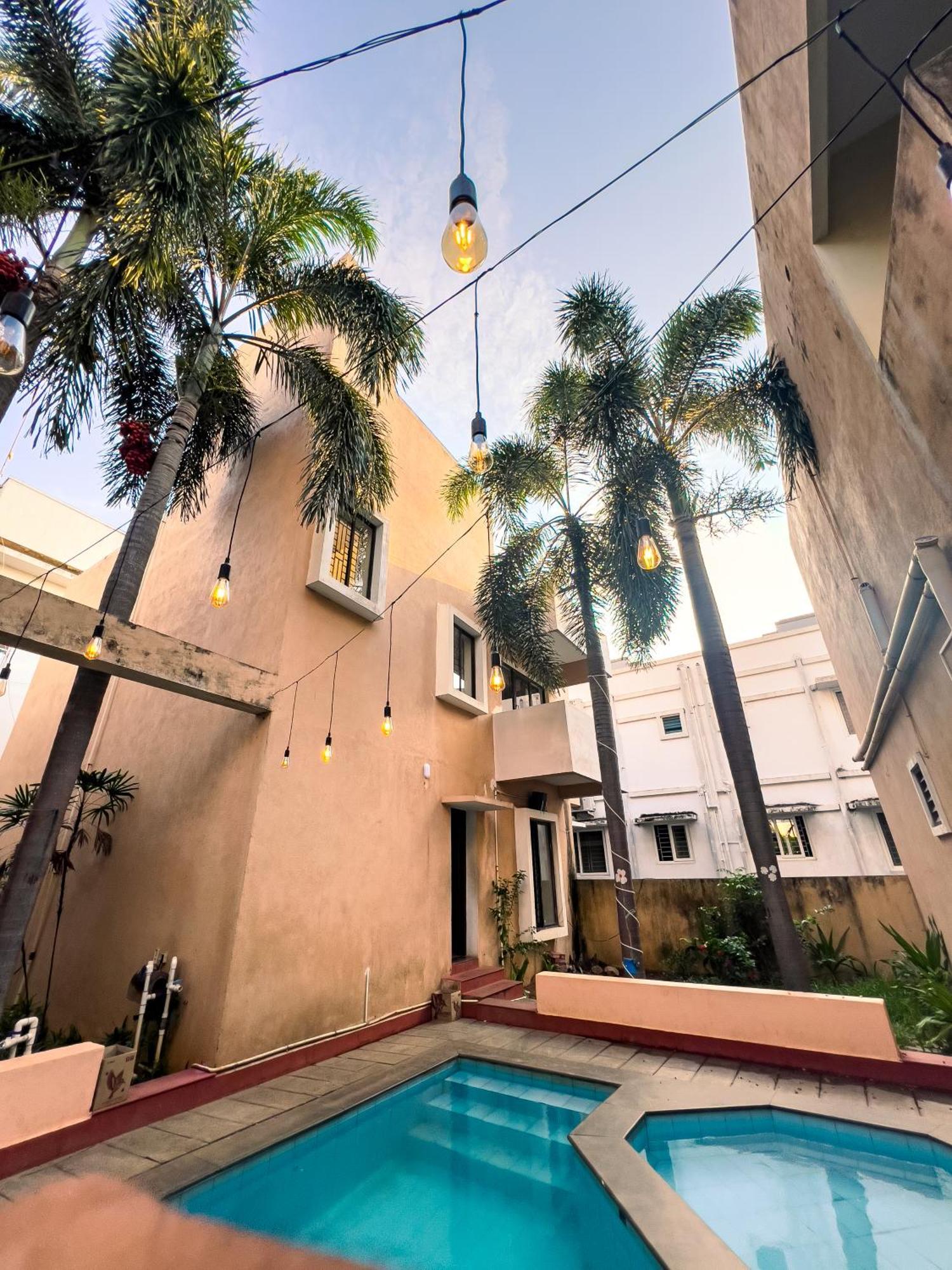 Twin Tree Villa Mahabalipuram Exteriör bild